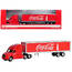 Motorcity 487010 Classic Long Hauler Tractor Trailer Coca-cola Red 187