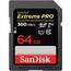Sandisk SDSDXDK-064G-ANCIN Extreme Pro, 64gb, Uhs-ii, V90 Sdsdxdk-064g