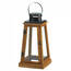 Accent 10018825 Wood Pyramid Candle Lantern - 16 Inches