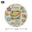 Accent 4506309 Enjoy Life's Blessings Ocean Shells Cement Stepping Sto