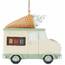 Accent 4506359 Ice Cream Truck Birdhouse