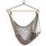 Accent 4506131 Recycled Cotton Swinging Hammock Chair - Stone