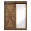 Accent 10019024 Chalkboard And Mirror Wall Decor With Barn Door