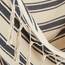Accent 4506151 Hammock Chair With Tassel Fringe - Nautical Stripes