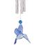 Accent 10018837 Blue Hummingbird Acrylic And Metal Windchimes