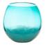 Accent 10019133 Fish Bowl Style Vase - Aqua Gradient 7.25 Inches