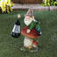 Accent 10018235 Gnome On Mushroom Solar Garden Light
