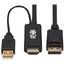 Tripp P567-02M Hdmi To Displayport Adapter Cable Active 4k Usb Power M