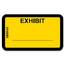 Tabbies TAB 58090 Color-coded Legal Exhibit Labels - 1 58 X 1 Length -