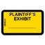Tabbies TAB 58094 Plaintiff's Exhibit Legal File Labels - 1 58 X 1 Len