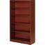 Lorell LLR 89053 Five Shelf Panel Bookcase - 36 X 12 X 60 X 0.8 - 5 Sh