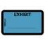 Tabbies TAB 58091 Color-coded Legal Exhibit Labels - 1 58 X 1 Length -