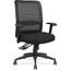 Lorell LLR 62105 Executive High-back Mesh Multifunction Chair - Black 