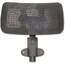 Lorell LLR 85562 Hi-back Chair Mesh Headrest - Black - Nylon - 1 Each