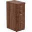 Lorell LLR 16236 Walnut Laminate 4-drawer File Cabinet - 15.5 X 23.6 X