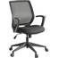 Lorell LLR 84868 Executive Mid-back Work Chair - Black Seat - 5-star B