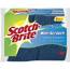 3m 05265 Scotch-brite Non-scratch Scrub Sponges - 0.8 Height X 4.3 Wid