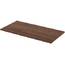 Lorell LLR 59638 Utility Table Top - Walnut Rectangle, Laminated Top -