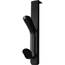 Lorell LLR 80665 Over-the-panel Plastic Double Coat Hook - For Coat, G