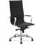 Lorell LLR 59537 Modern Chair Series High-back Leather Chair - Leather