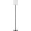 Lorell LLR 99967 Linen Shade 10-watt Led Floor Lamp - 65 Height - 12 W