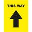 Avery AVE 83022 Averyreg; Floor Decal - 5 - This Way Printmessage - Re