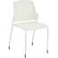 Safco SAF 4287WH Safco Next Stack Chair - White Polypropylene Seat - W