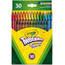 Crayola CYO 687418 Twistables Colored Pencils - Assorted Lead - Clear 