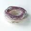 Claudia B9009.2 Beaded Bracelet (lilac)
