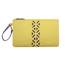 Claudia P1001.4 Leather Practipouch Large - Canary Yellow