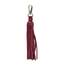 Claudia K3003.2 Fringe Power Leather Bag Charm-cabsilver