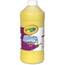 Crayola CYO 543132034 Washable Tempera Paint - 2 Lb - 1 Each - Yellow