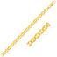 Unbranded 73797-20 4.5mm 10k Yellow Gold Mariner Link Chain Size: 20''