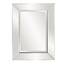 Homeroots.co 383730 Rectangle Frame Mirror With Mirrored Finish And Be