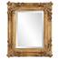 Homeroots.co 383719 Rectangular Gold Leaf Mirror With Scrolling Flouri