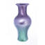 Homeroots.co 319695 13 X 13 X 18 Purple And Aqua Ceramic Lacquered Cer