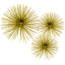 Homeroots.co 354741 8antique Gold Finish Urchin Medium Sphere