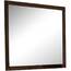 Homeroots.co 285864 Espresso Wooden Rectangular Vanity Mirror