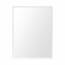 Homeroots.co 380075 Rectangle White Accent Mirror With Crisp White Fin