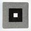 Homeroots.co 274775 Modern Brown And Gray Ribbed Square Wall Art