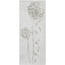 Homeroots.co 373289 Floral Dandelion Metal Panel Wall Decor