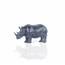 Homeroots.co 364256 Burnished Bronze And Black Rhinoceros Statue