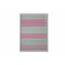 Homeroots.co 342834 Fun White And Pink Stripes Shadow Box Wall Art