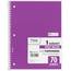 Acco MEA 05510 Mead Spiral Bound Wide Ruled Notebooks - 70 Sheets - Sp