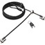 Acco KMW 65048 Kensington Microsaver Cable Lock - Black, Silver - Carb