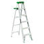 Louisville AS4006 Ladder,al, 6ft,type Ii