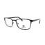 Converse A228 Black Square Men's Metal Eyeglasses