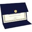Geographics GEO 47837 Recycled Certificate Holder - Navy - 30% Recycle