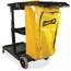 Genuine GJO 02342 Joe Workhorse Janitor's Cart, 1 Each, Charcoal,yello