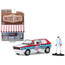 Greenlight 97080B 1975 Volkswagen Rabbit White With Stripes And Race C